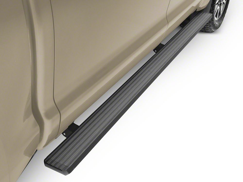 RedRock I4 Running Boards; Black (07-21 Tundra CrewMax