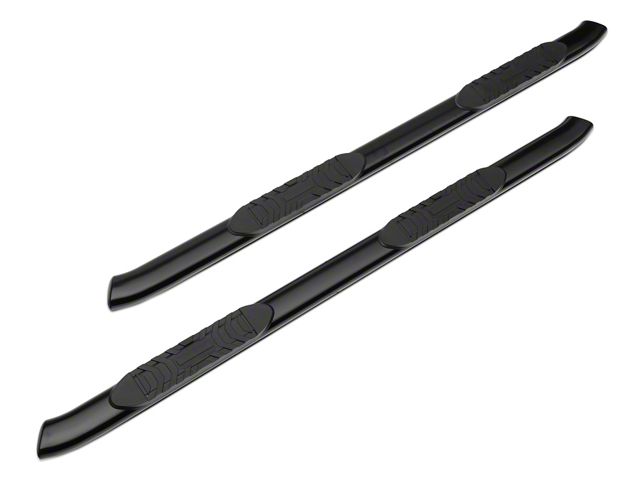 RedRock PNC Side Step Bars; Textured Black (07-21 Tundra Double Cab)