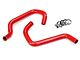 HPS Silicone Heater Coolant Hose Kit; Red (11-15 4.0L Tundra)
