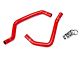 HPS Silicone Heater Coolant Hose Kit; Red (07-11 5.7L Tundra)