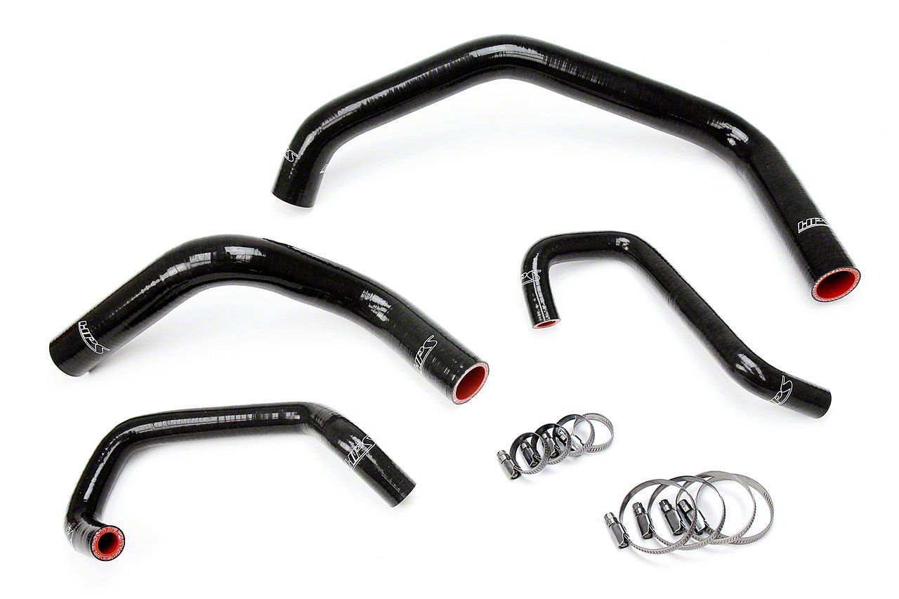 Hps Tundra Silicone Radiator Coolant Hose Kit Black 57 1301 Blk 07 14 40l Tundra Free Shipping