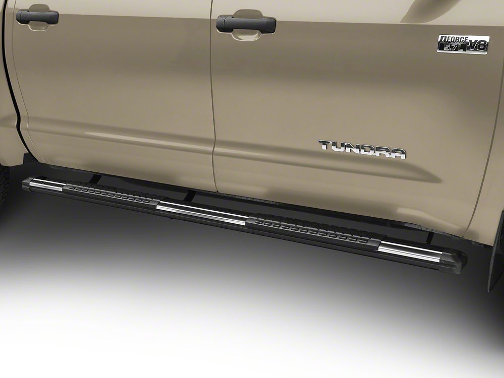 RedRock 5Inch Aluminum Side Step Bars (0721 Tundra CrewMax) RedRock