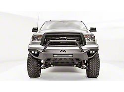Fab Fours Vengeance Front Bumper with Pre-Runner Guard; Matte Black (07-13 Tundra)