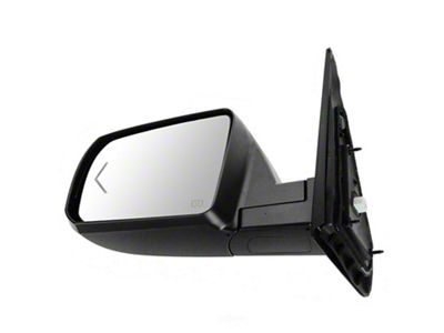 Powered Heated Folding Mirror; Chrome; Driver Side (07-13 Tundra)