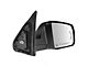 Powered Heated Memory Mirror with Puddle Light; Chrome; Passenger Side (14-18 Tundra)