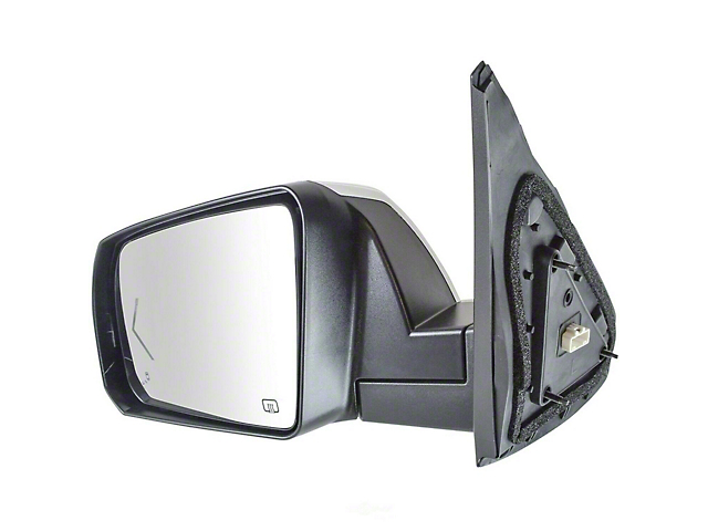 Powered Heated Memory Mirror; Chrome; Driver Side (14-18 Tundra)