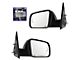 Powered Heated Memory Mirrors with Puddle Lights; Chrome (07-13 Tundra)