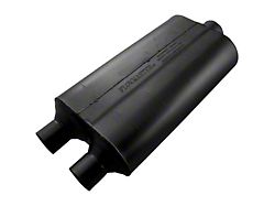 Flowmaster Super 50 Series Dual/Center Oval Muffler; 2.25-Inch Inlet/3-Inch Outlet (Universal; Some Adaptation May Be Required)