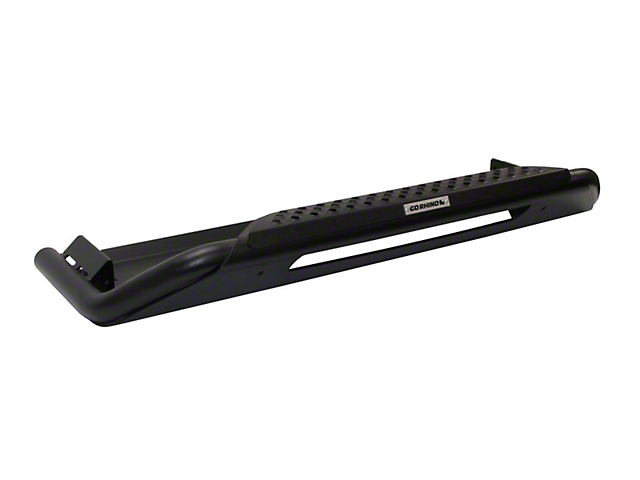 RC3 LR Skid Plate Bull Bar with 20-Inch LED Light Bar Mount; Textured Black (14-21 Tundra)