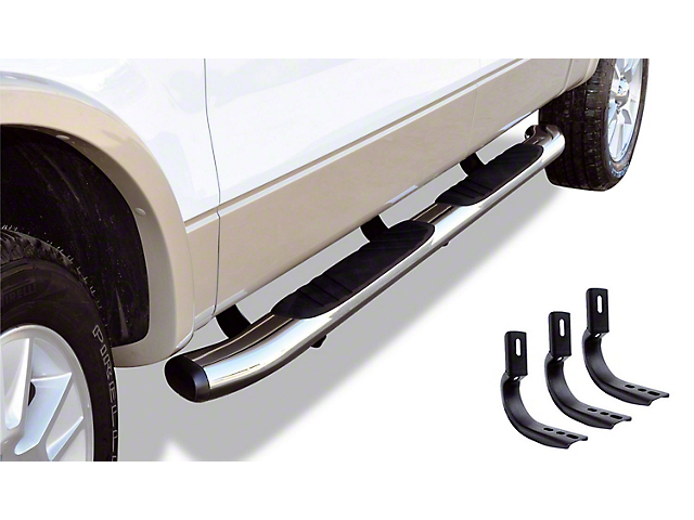 5-Inch OE Xtreme Composite Side Step Bars; Chrome (07-21 Tundra Double Cab)