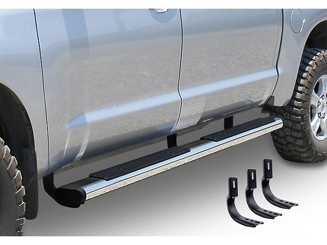 6-Inch OE Xtreme Side Step Bars; Polished (07-21 Tundra Double Cab)