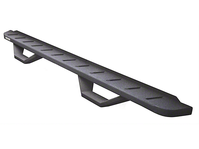 RB10 Running Boards with Drop Steps; Protective Bedliner Coating (07-21 Tundra CrewMax)