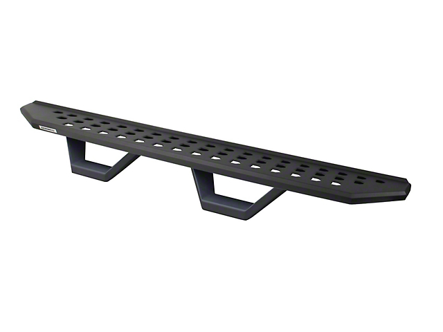 RB20 Running Boards with Drop Steps; Textured Black (07-21 Tundra CrewMax)