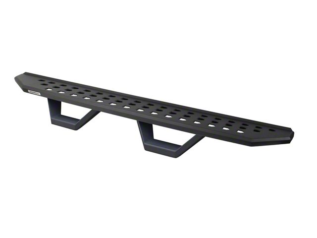 Go Rhino RB20 Running Boards with Drop Steps; Textured Black (07-21 Tundra Double Cab)