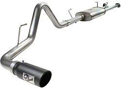AFE MACH Force-XP 3-Inch Single Exhaust System with Black Tip; Side Exit (07-09 5.7L Tundra)
