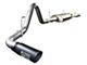AFE MACH Force-XP 2.50 to 3-Inch Single Exhaust System with Black Tip; Side Exit (07-09 4.7L Tundra)