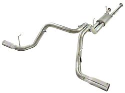 AFE MACH Force-XP 2.50 to 3-Inch Dual Exhaust System with Polished Tips; Side Exit (10-21 5.7L Tundra)