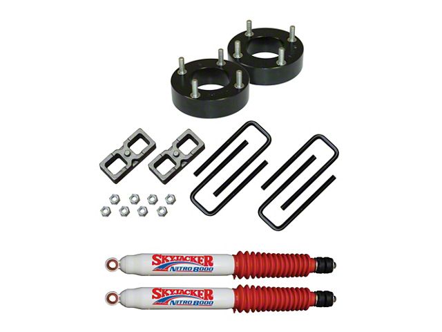 SkyJacker 2-Inch Suspension Lift Kit with Nitro Shocks (07-21 Tundra, Excluding TRD Pro or Air Ride Models)