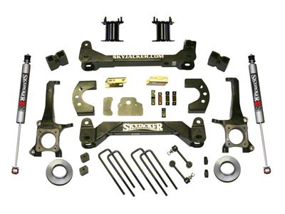 SkyJacker 6-Inch Front Strut Spacer Suspension Lift Kit with M95 Performance Shocks (07-21 Tundra, Excluding TRD Pro or Air Ride Models)