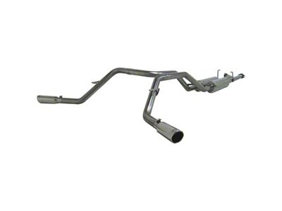 MBRP Armor Plus Dual Exhaust System with Polished Tips; Side Exit (07-09 4.7L Tundra)