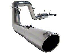 MBRP Armor Plus Single Exhaust System with Polished Tip; Side Exit (07-09 4.7L Tundra)