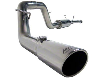 MBRP Armor Plus Single Exhaust System with Polished Tip; Side Exit (07-08 5.7L Tundra)
