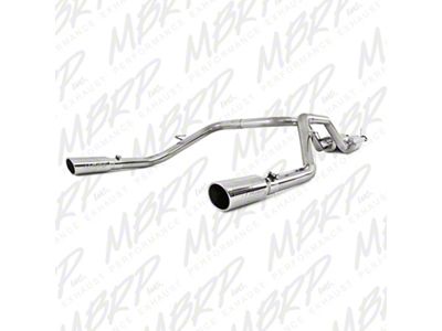MBRP Armor Plus Dual Exhaust System with Polished Tips; Rear Exit (09-21 5.7L Tundra)
