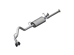 Corsa Performance Sport Single Exhaust System with Twin Black Tips; Side Exit (11-21 5.7L Tundra)