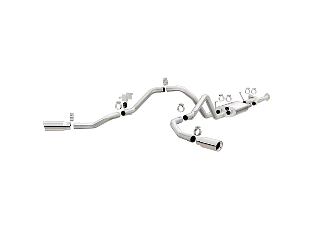 Magnaflow Street Series Dual Exhaust System with Polished Tips; Side Exit (07-08 5.7L Tundra)