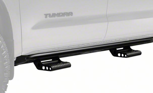 NFab Tundra Cab Length RKR Side Rails w/ Detachable Steps Textured