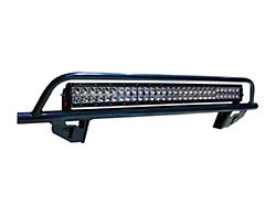 N-Fab O.R. Series Front Light Mount Bar with Multi-Mount; Gloss Black (14-21 Tundra)