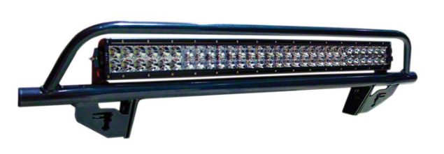 N-Fab O.R. Series Front Light Mount Bar with Multi-Mount; Textured Black (14-21 Tundra)