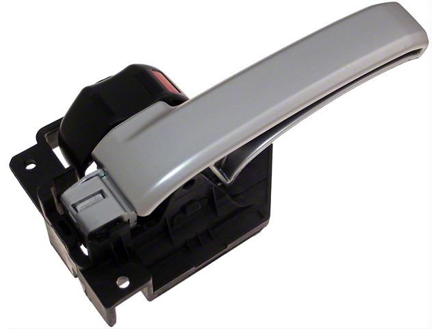 Interior Door Handle; Front and Rear Left; Silver; Plastic (07-15 Tundra)