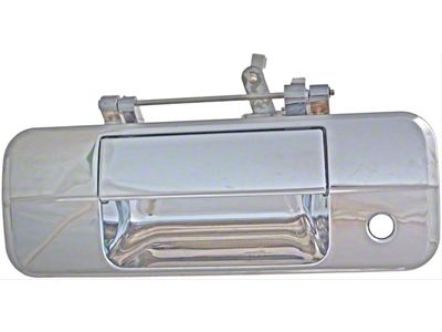 Tailgate Handle; All Chrome; Without Camera (07-13 Tundra)