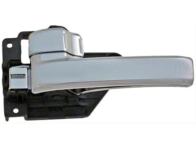 Interior Door Handle; Front and Rear Left; All Chrome; Plastic (07-15 Tundra)