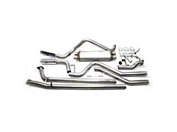 JBA Dual Exhaust System with Chrome Tips; Side Exit (07-21 5.7L Tundra)