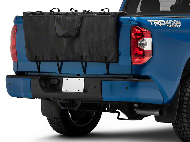RedRock TruShield Series Tailgate Bike Pad with Reinforced Mounts (Universal; Some Adaptation May Be Required)