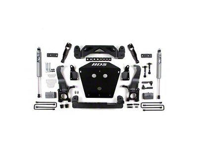 BDS 4.50-Inch Front / 3-Inch Rear Suspension Lift Kit with Fox Shocks (16-21 Tundra, Excluding TRD Pro)