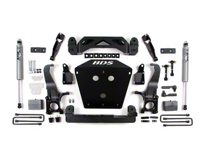 BDS 7-Inch Front / 4-Inch Rear Suspension Lift Kit with Fox DSC Coil-Overs and Shocks (16-21 Tundra, Excluding TRD Pro)