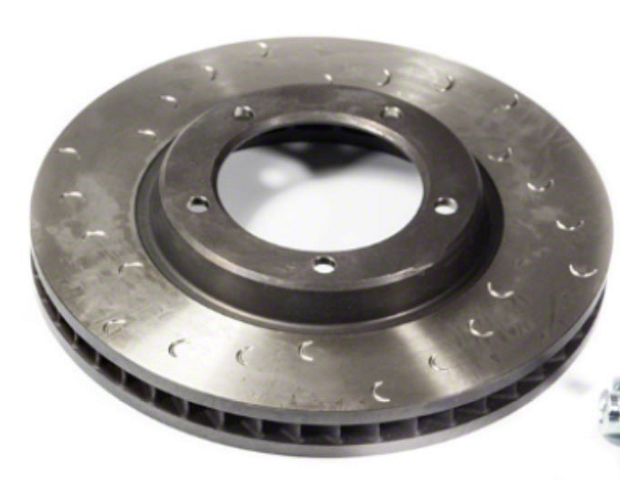 Alcon 355x35mm Slotted Rotor; Front Driver Side (16-21 Tundra)