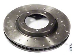 Alcon 355x35mm Slotted Rotor; Front Driver Side (16-21 Tundra)