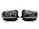 Raxiom Axial Series Headlights with LED Bar; Black Housing; Clear Lens (14-21 Tundra w/ Factory Halogen Headlights)