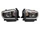 Raxiom Axial Series Headlights with Sequential LED Bar; Black Housing; Clear Lens (14-21 Tundra w/ Factory Halogen Headlights)