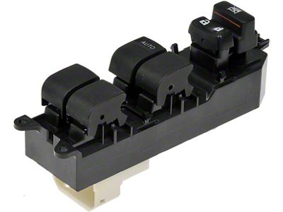 Front Master Switch; 6-Button (07-13 Tundra Double Cab, CrewMax)