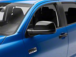 Top Mirror Covers; Gloss Black (07-21 Tundra)