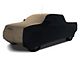 Coverking Satin Stretch Indoor Car Cover; Black/Sahara Tan (14-21 Tundra CrewMax w/ Non-Towing Mirrors)