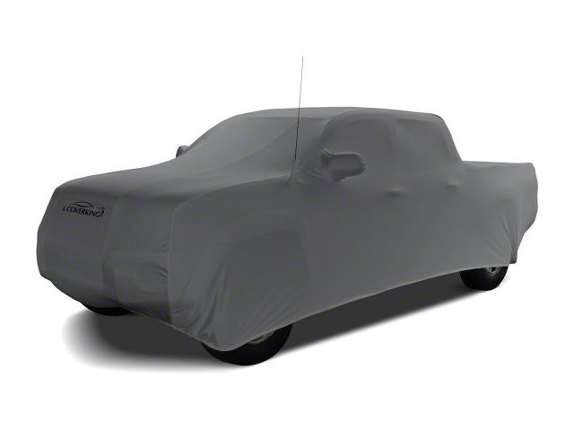 Coverking Satin Stretch Indoor Car Cover; Metallic Gray (07-13 Tundra CrewMax w/ Non-Towing Mirrors)
