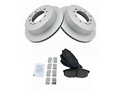 Ceramic 5-Lug Brake Rotor and Pad Kit; Rear (07-21 Tundra)