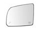 Heated Blind Spot Detection Mirror Glass; Driver Side (14-17 Tundra)