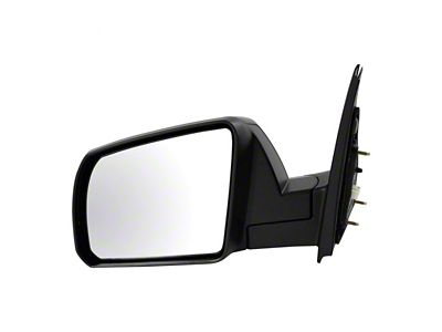 Powered Manual Folding Mirror; Paint to Match Black; Driver Side (07-13 Tundra)